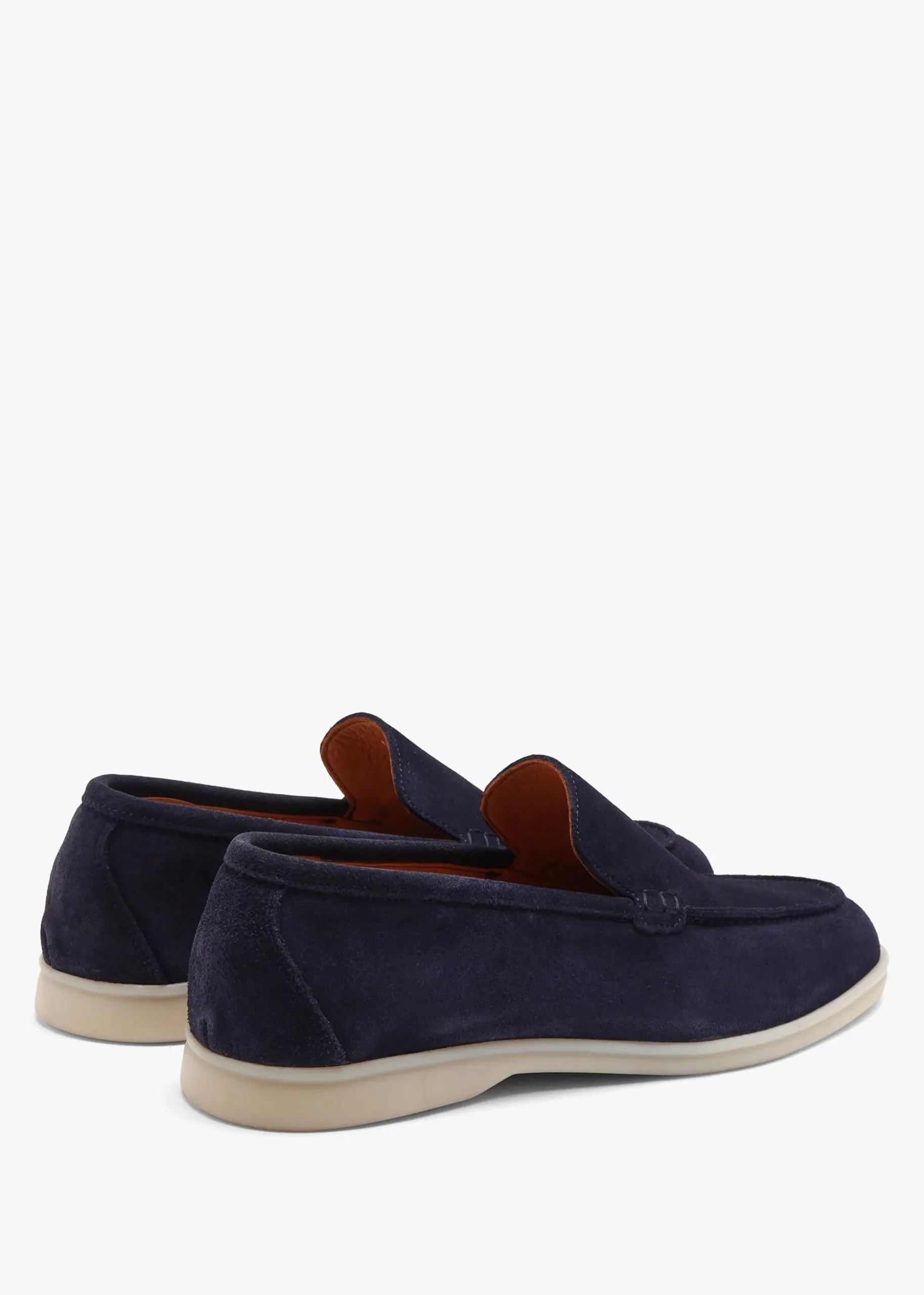 Men’s Soro Navy Suede Loafers