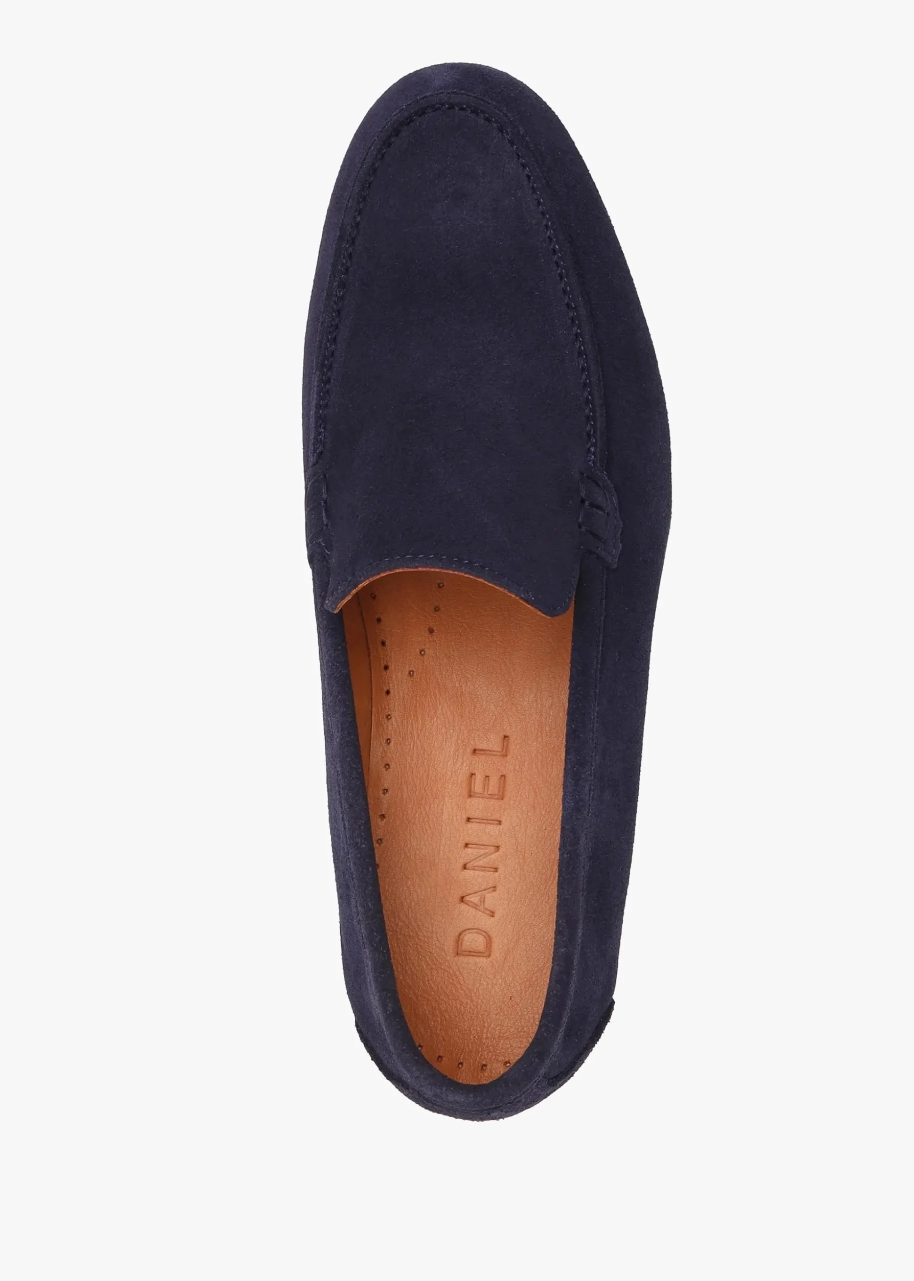 Men’s Soro Navy Suede Loafers