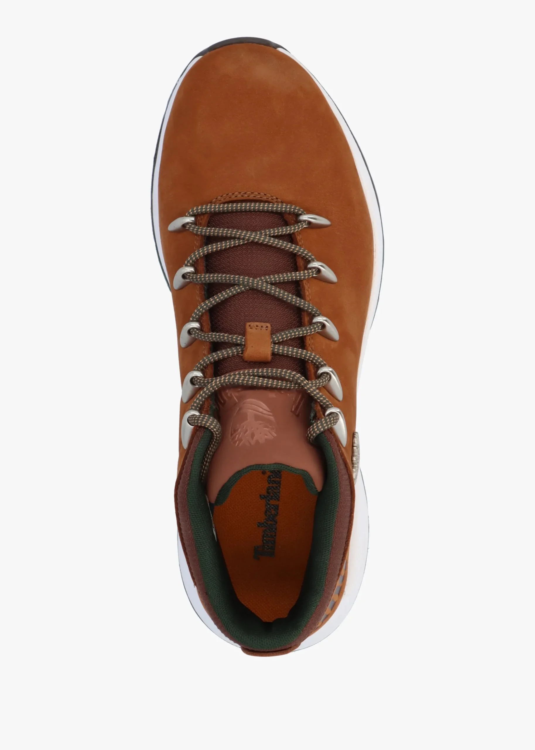 Men’s Sprint Trekker Lace Up Rust Nubuck Mid Top Trainers