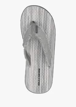 Men’s Tantric Fritz Grey Toe Post Flip Flops