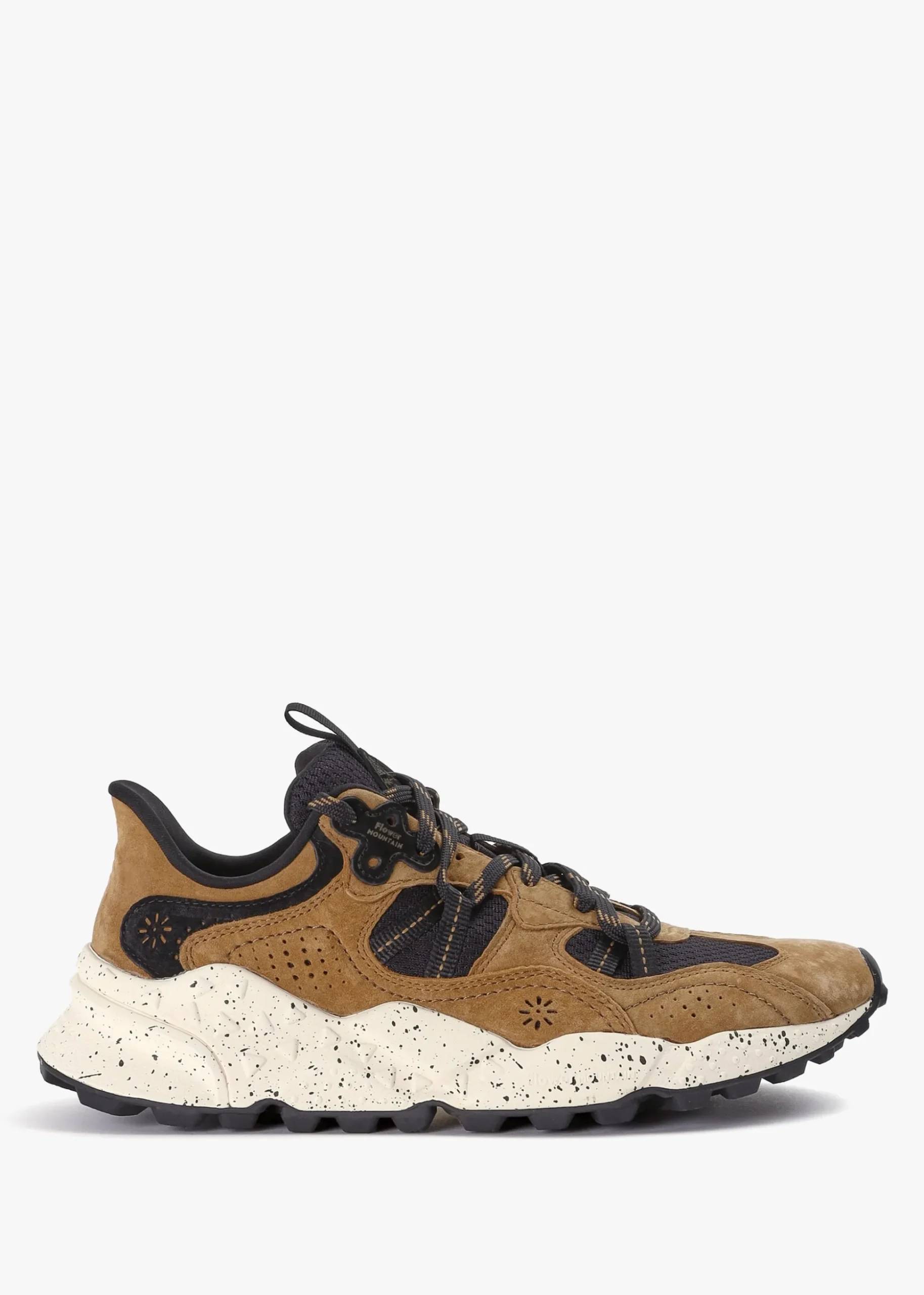Men's Tiger Hill Brown Suede/Nylon Mesh Trainers