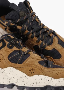 Men's Tiger Hill Brown Suede/Nylon Mesh Trainers