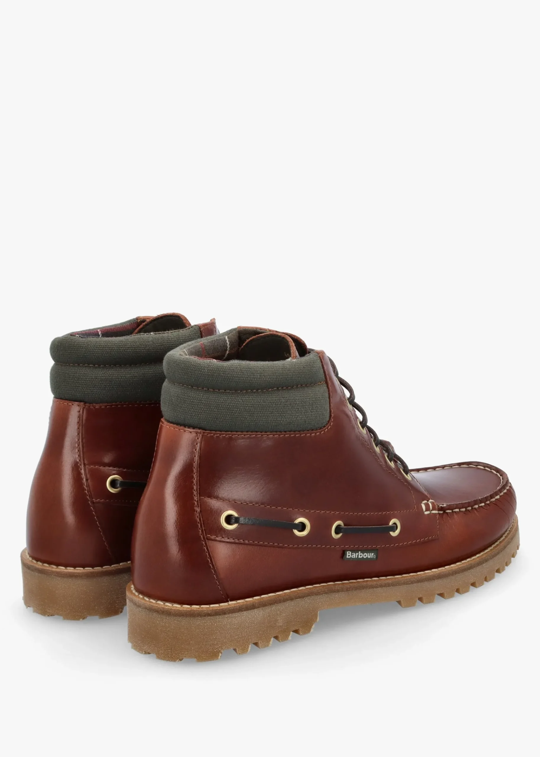 Men’s Tiller Mahogany Leather Ankle Boots