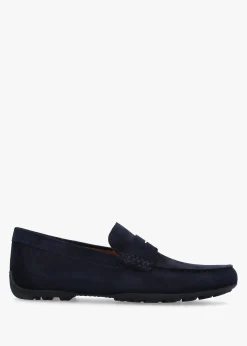 Men’s U Kosmopolis + Grip Navy Suede Loafers