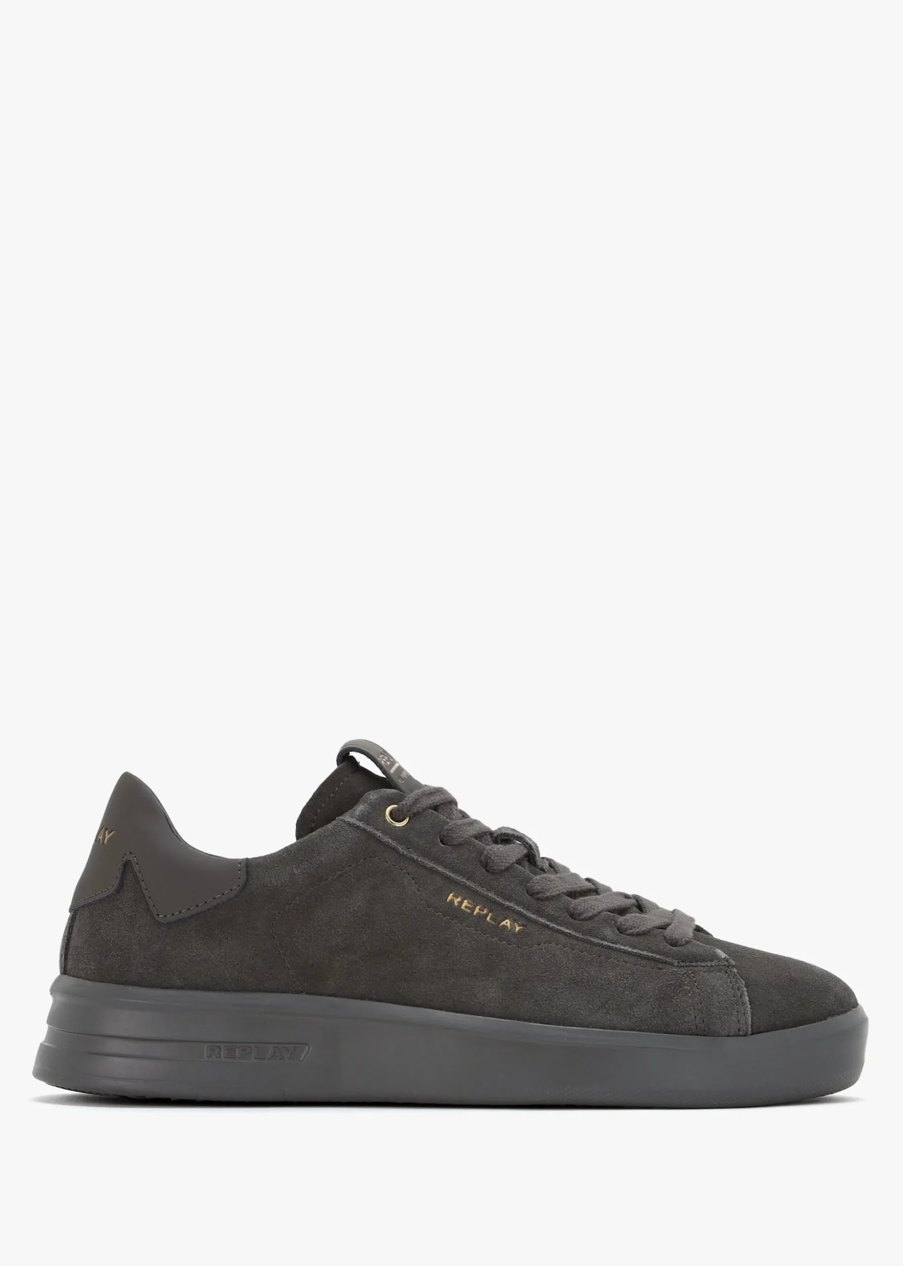 Men’s University M Dark Grey Suede Trainers
