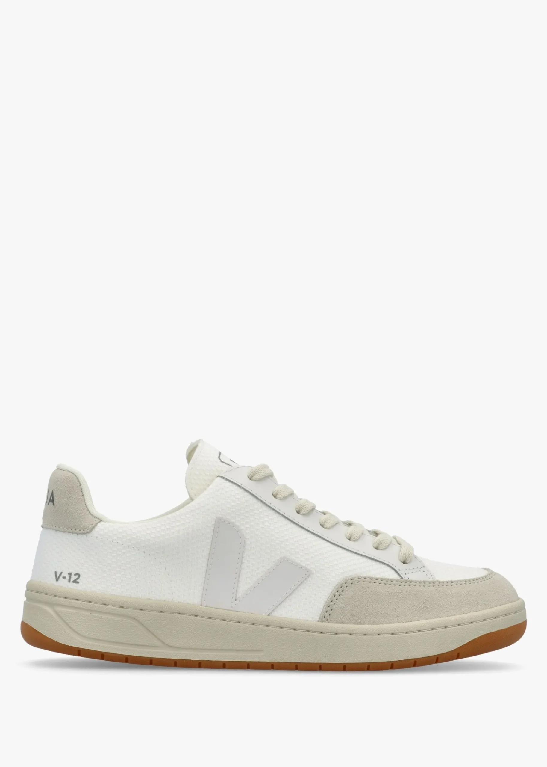 Men’s V-12 B-Mesh White Natural Trainers
