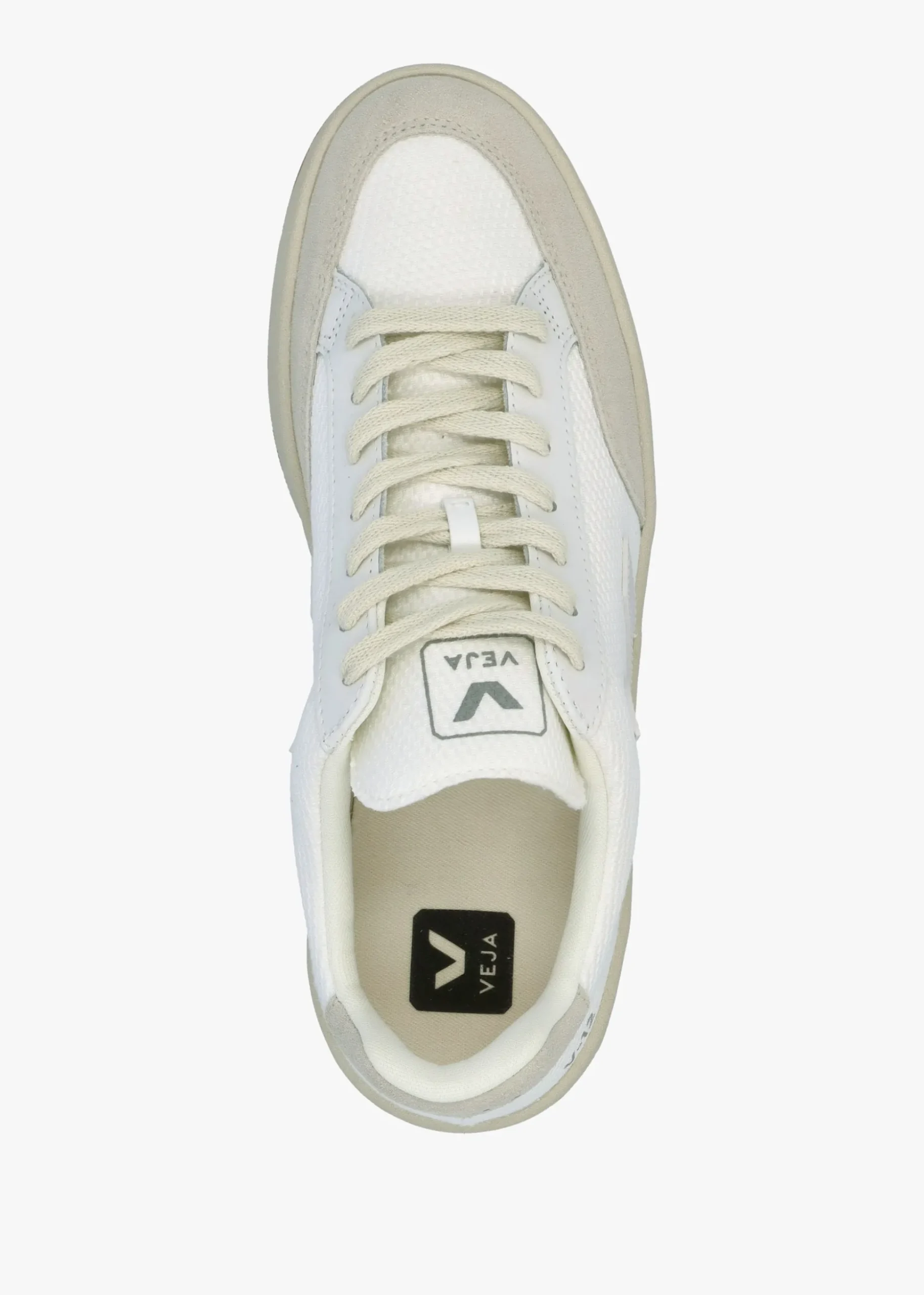 Men’s V-12 B-Mesh White Natural Trainers