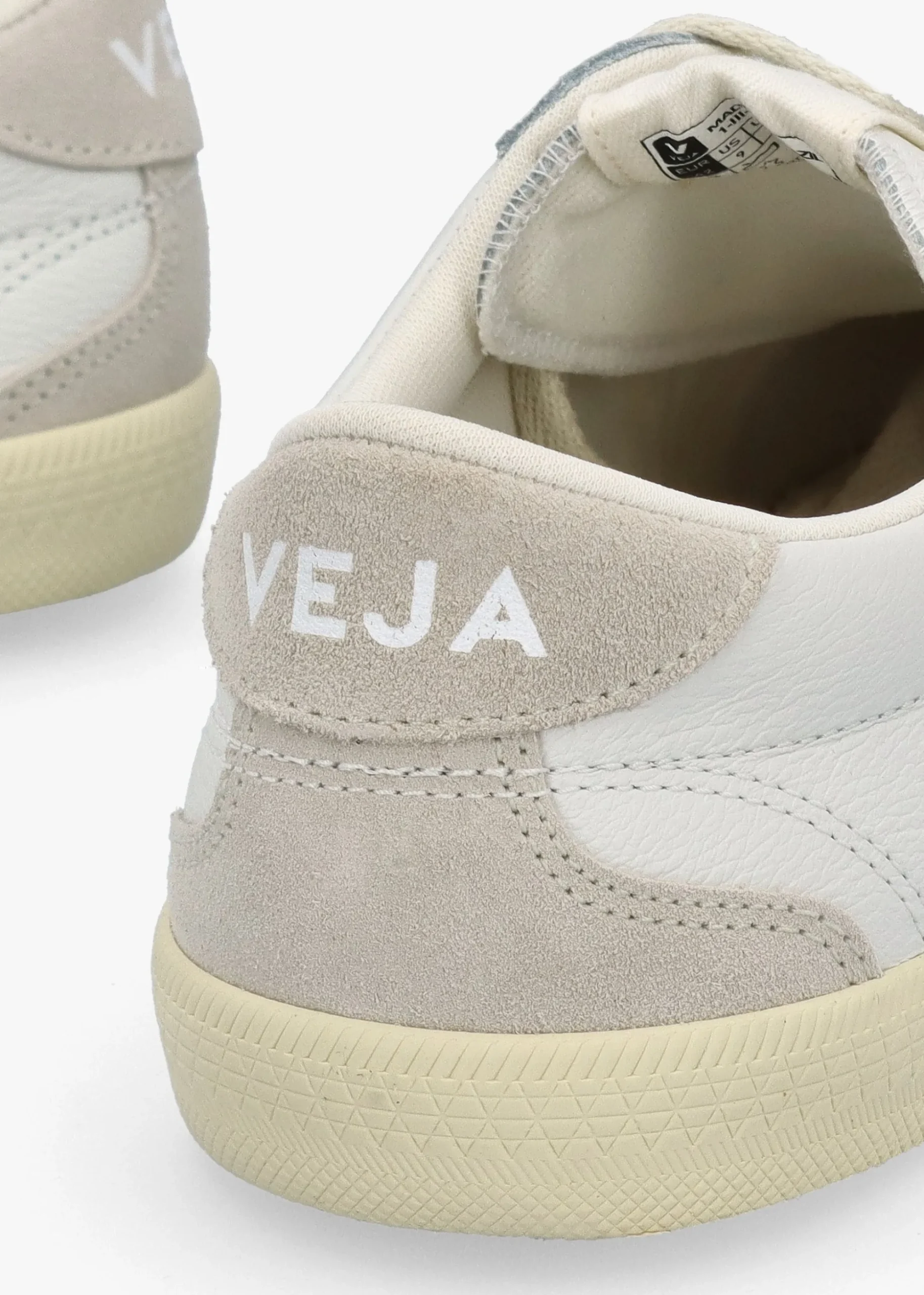 Men's Volley O.T Leather White Natural Trainers