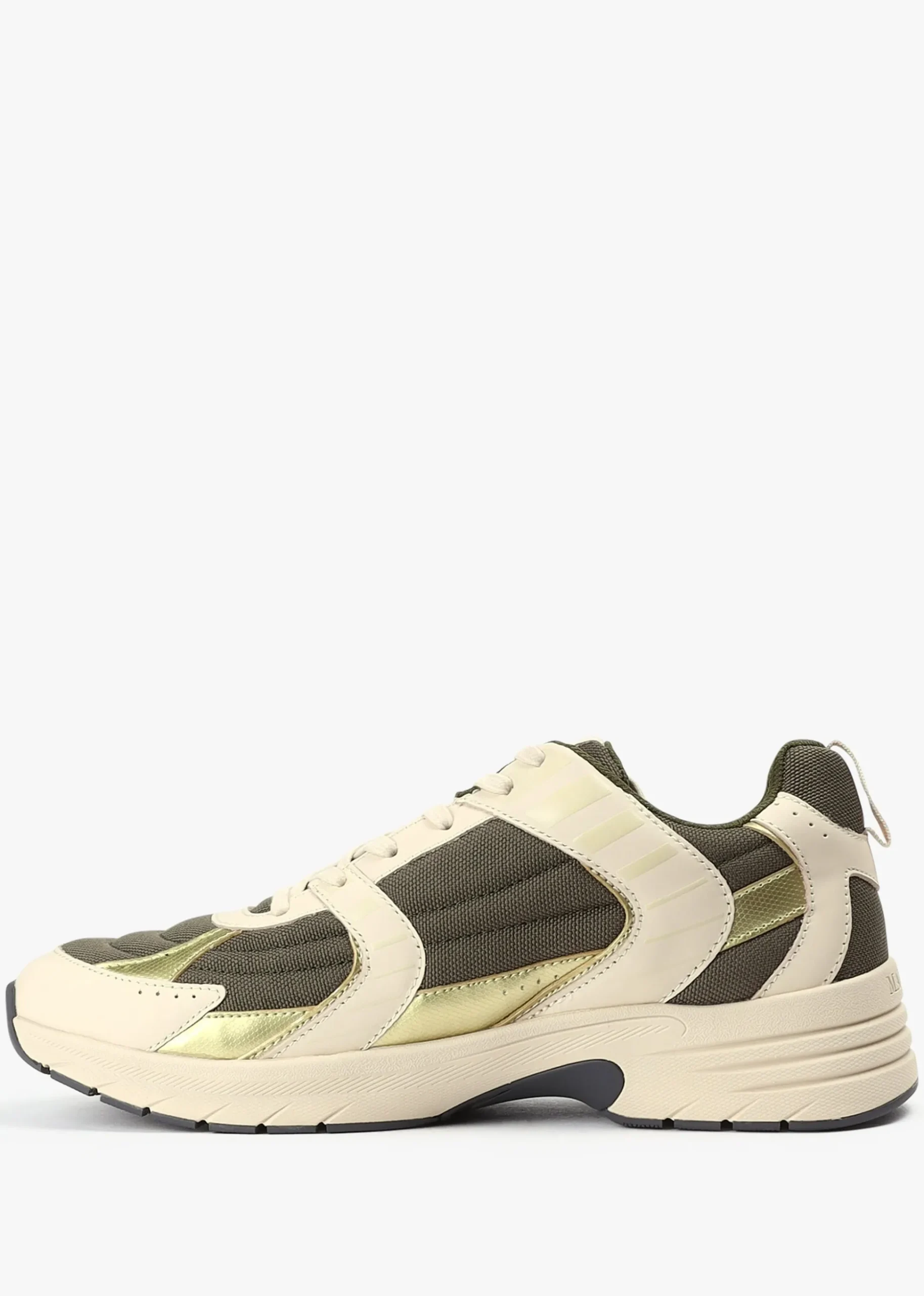Men's White/Khaki Holloway Trainers