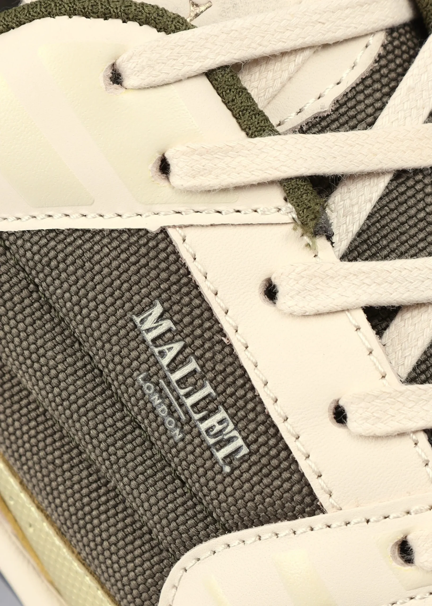 Men's White/Khaki Holloway Trainers