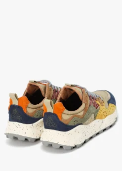 Men’s Yamano 3 Beige Suede & Nylon Trainers