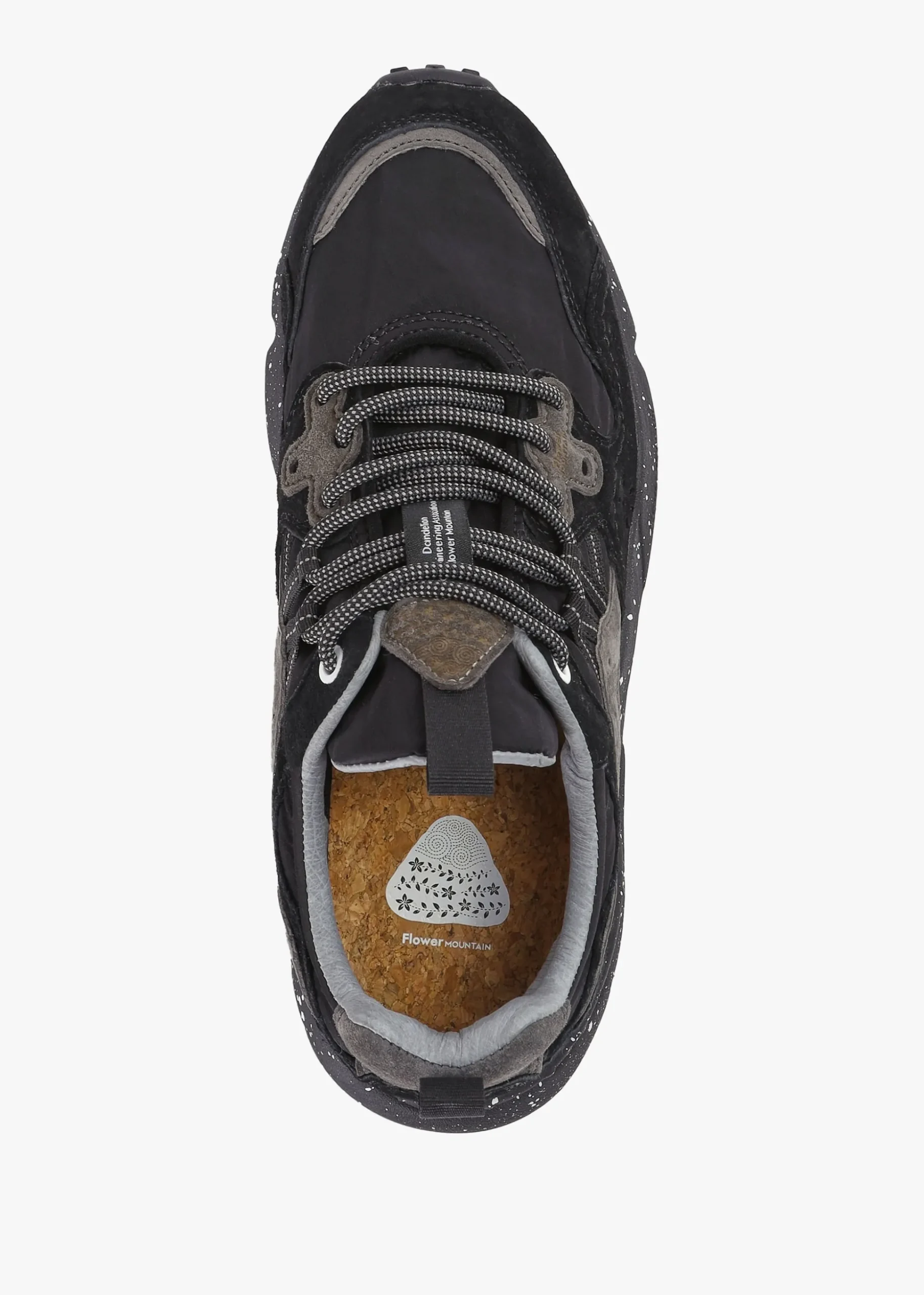Men’s Yamano 3 Black Suede & Technical Fabric Trainers