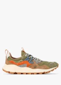 Men’s Yamano 3 Military Suede & Nylon Trainers