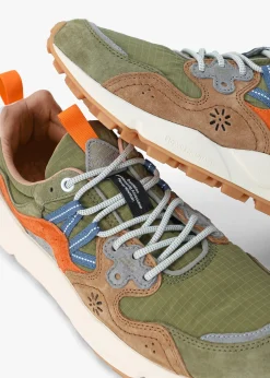 Men’s Yamano 3 Military Suede & Nylon Trainers