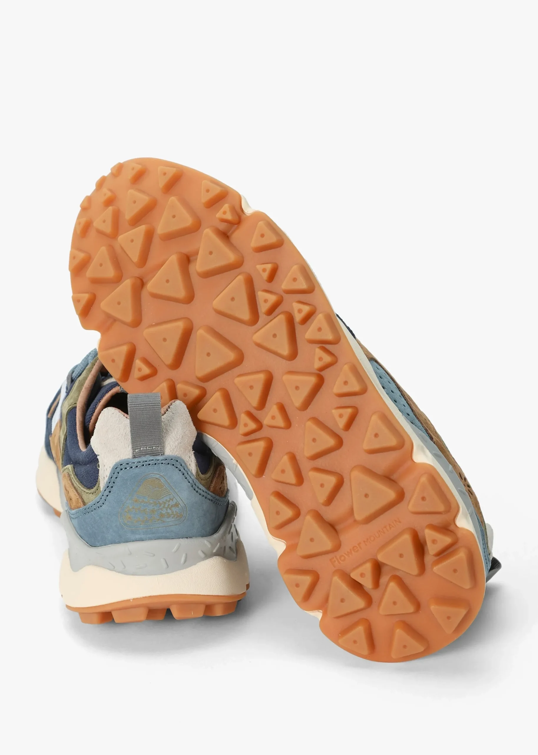 Men’s Yamano 3 Navy Suede & Canvas Trainers