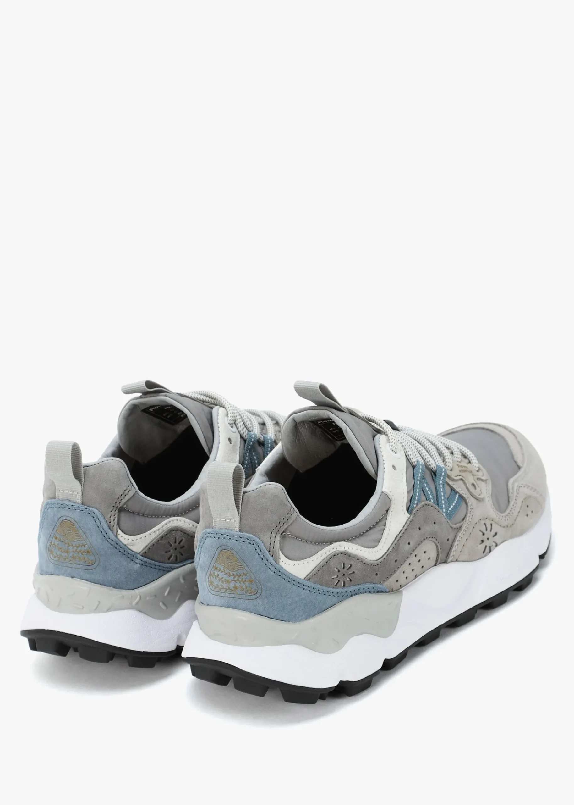 Men’s Yamano 3 Uni Grey Suede & Nylon Trainers