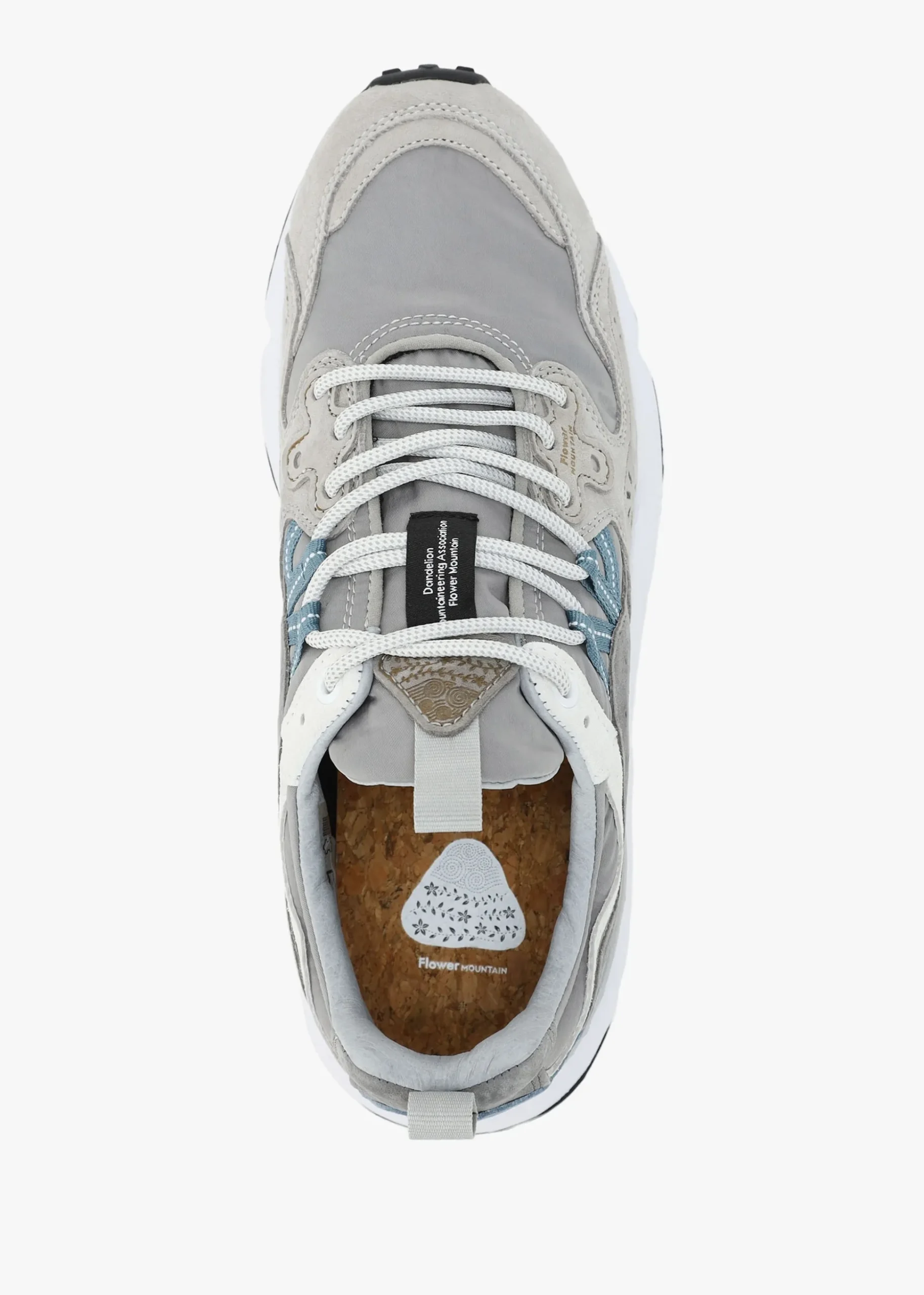 Men’s Yamano 3 Uni Grey Suede & Nylon Trainers