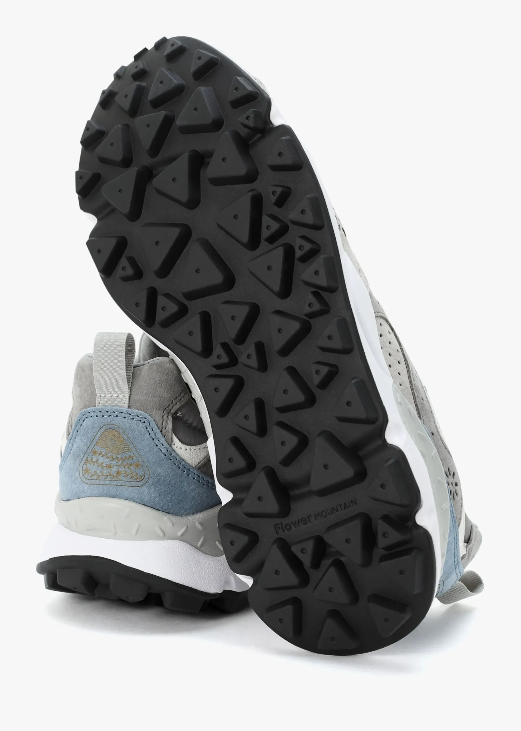 Men’s Yamano 3 Uni Grey Suede & Nylon Trainers