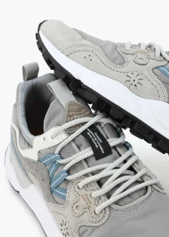 Men’s Yamano 3 Uni Grey Suede & Nylon Trainers