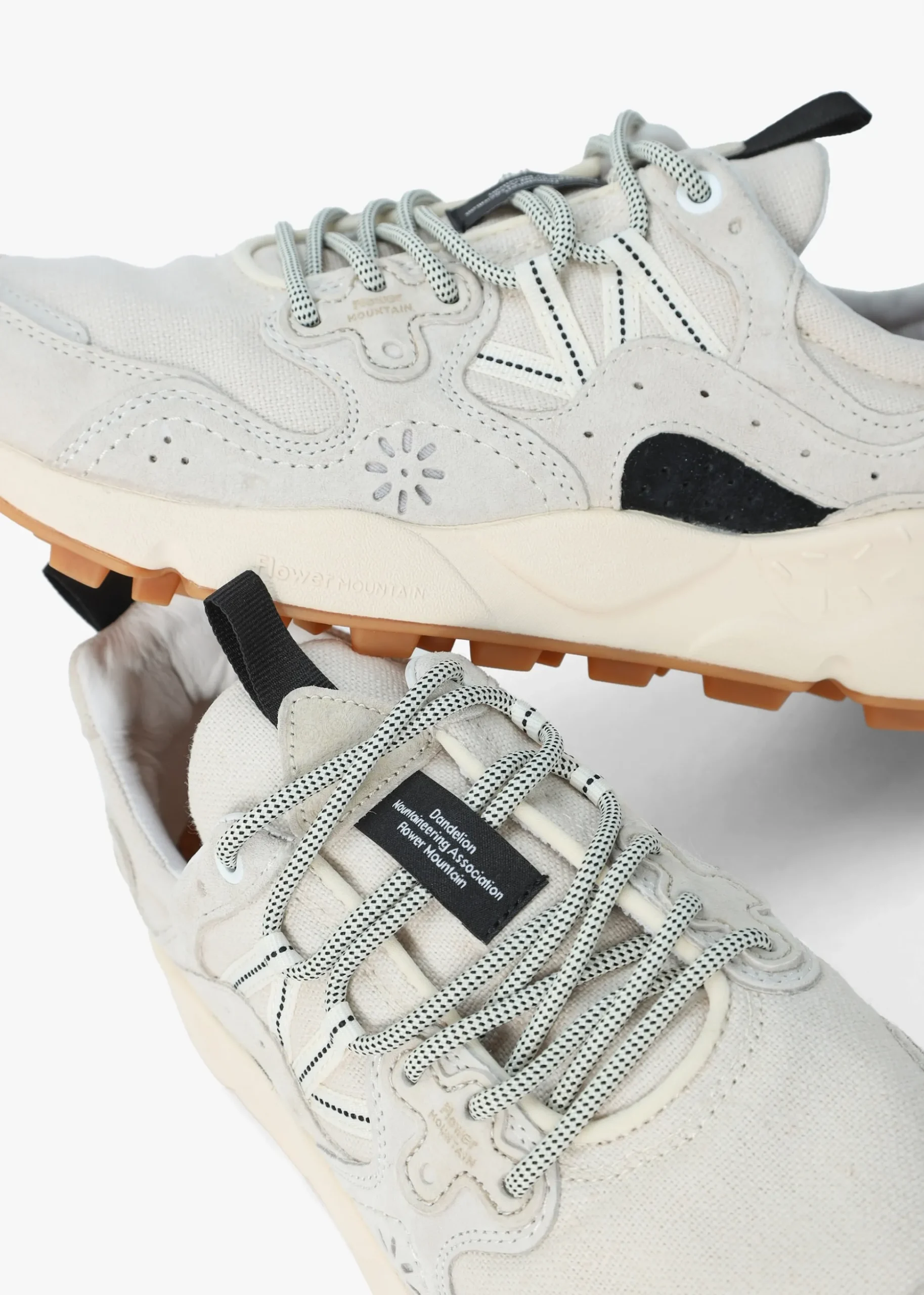 Men’s Yamano 3 Uni Grey Suede & Canvas Trainers