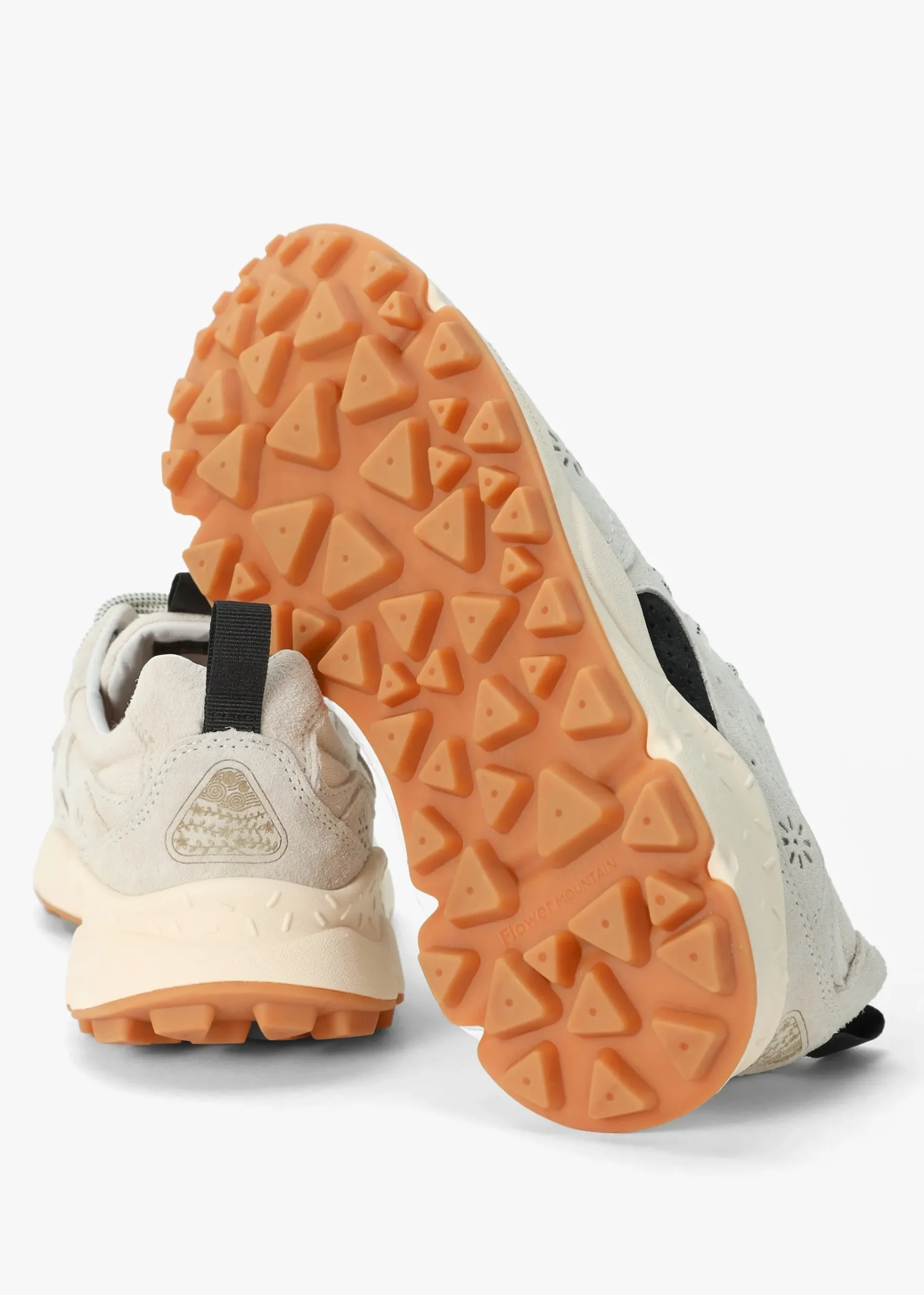 Men’s Yamano 3 Uni Grey Suede & Canvas Trainers