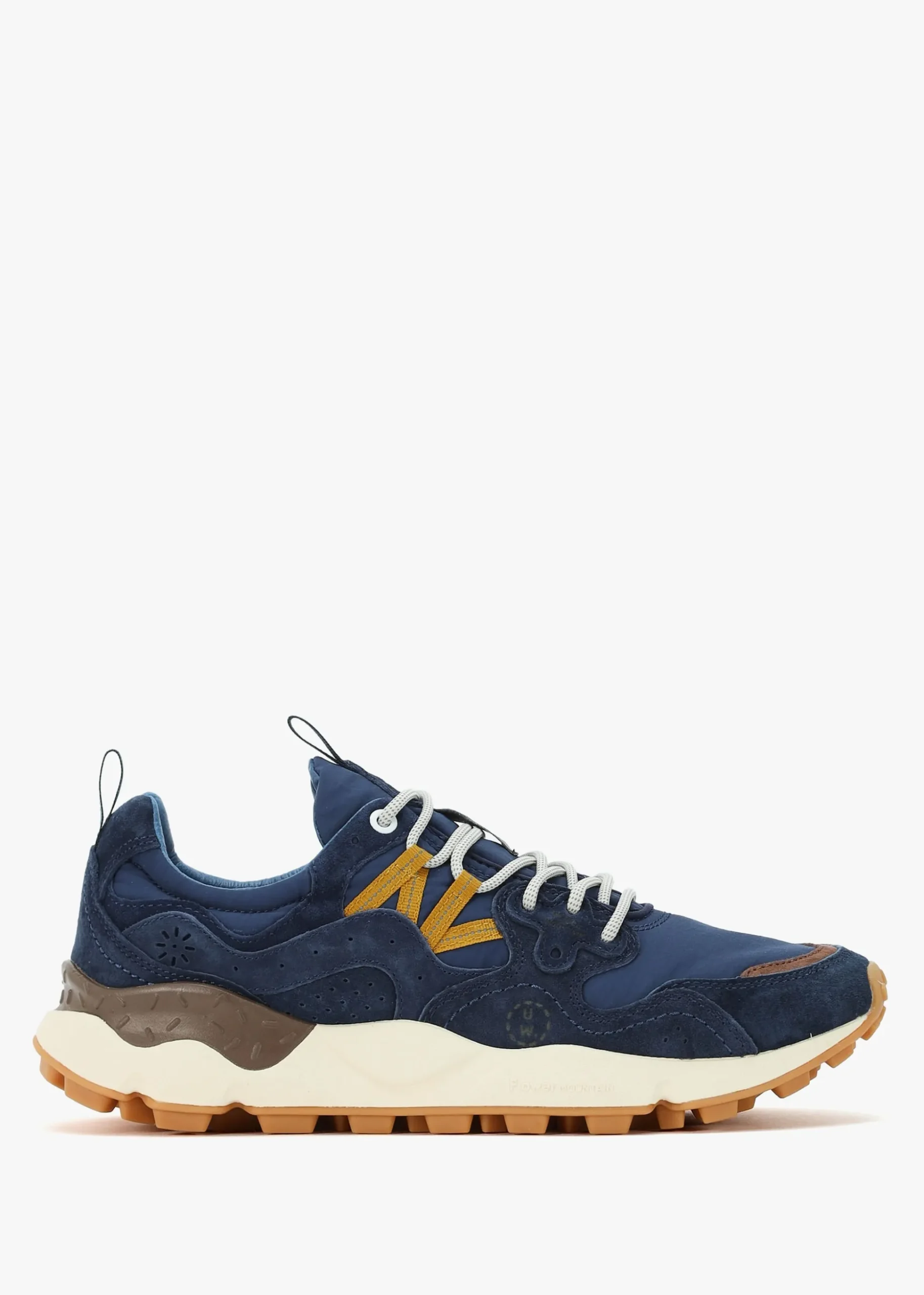 Men’s Yamano 3 Uni U.W. Navy Suede & Nylon Trainers