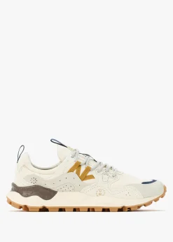 Men’s Yamano 3 Uni U.W. Off White Suede & Nylon Trainers