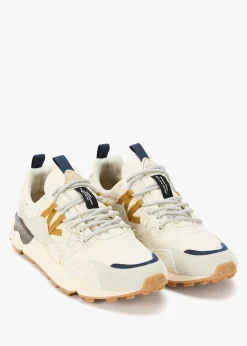 Men’s Yamano 3 Uni U.W. Off White Suede & Nylon Trainers