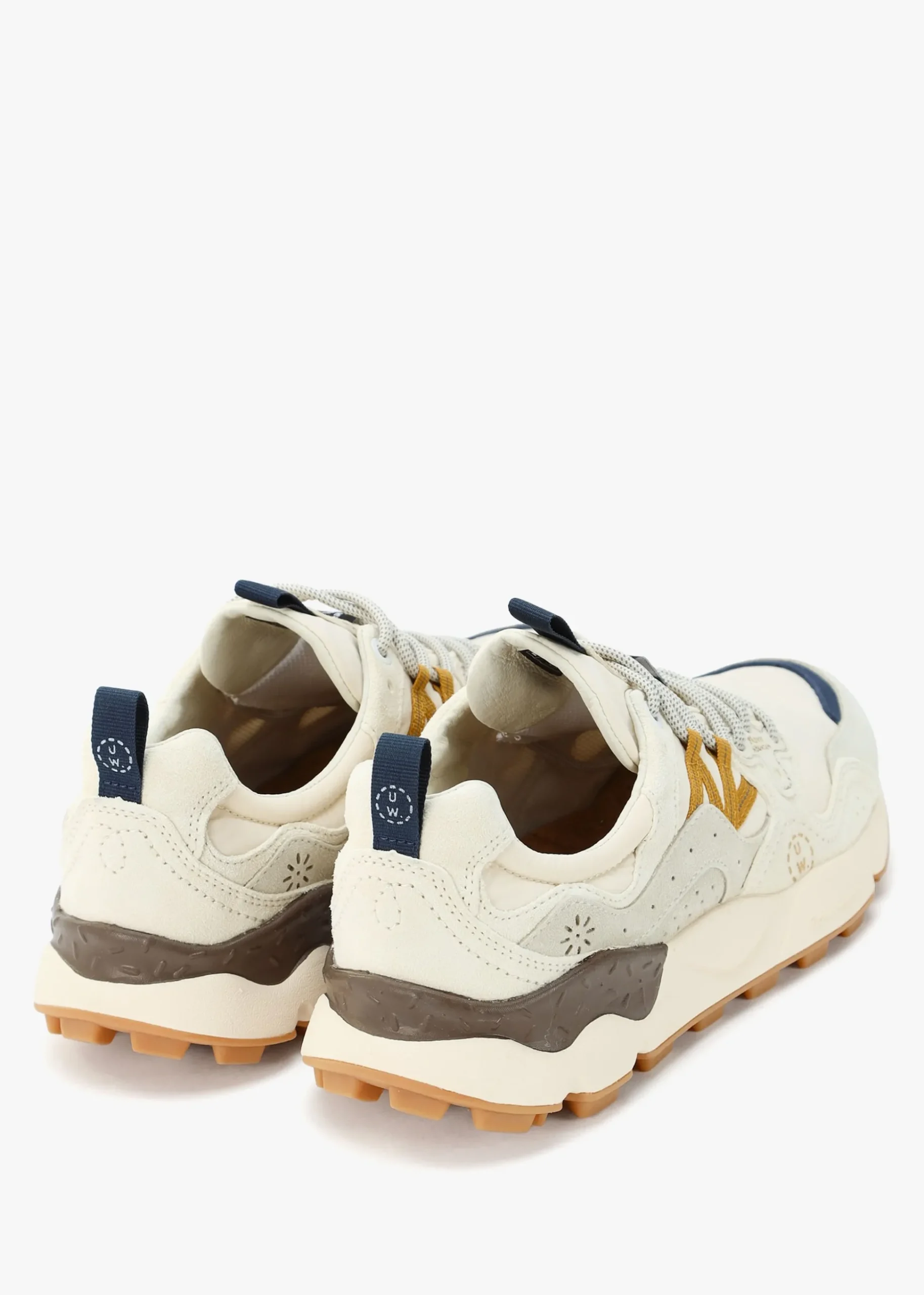 Men’s Yamano 3 Uni U.W. Off White Suede & Nylon Trainers