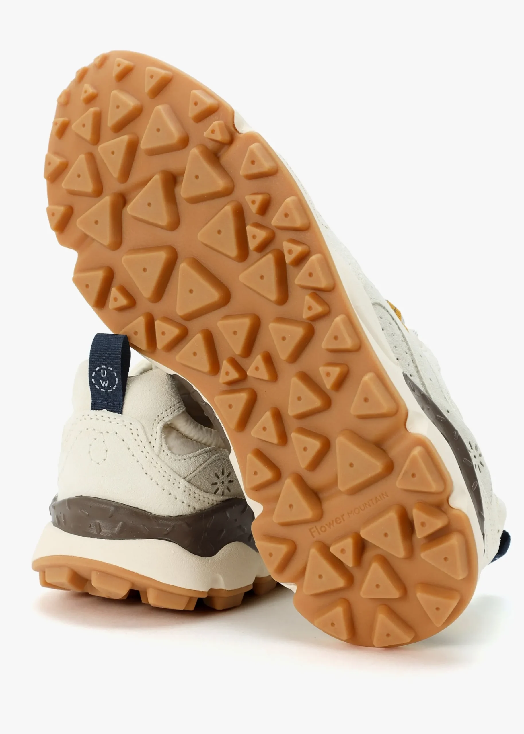 Men’s Yamano 3 Uni U.W. Off White Suede & Nylon Trainers