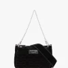 Mini Black Velluto Monogram Evening Pouch Bag