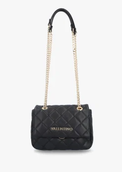 Mini Ocarina Quilted Black Shoulder Bag