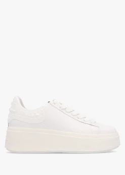 Mody Rubber White Leather Chunky Trainers