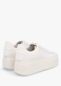 Mody Rubber White Leather Chunky Trainers