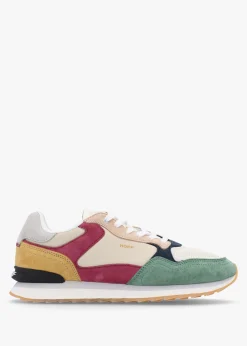 Montreal Multicoloured Suede Trainers