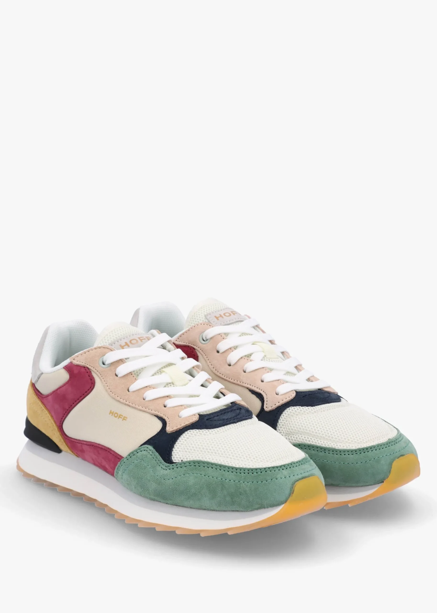 Montreal Multicoloured Suede Trainers