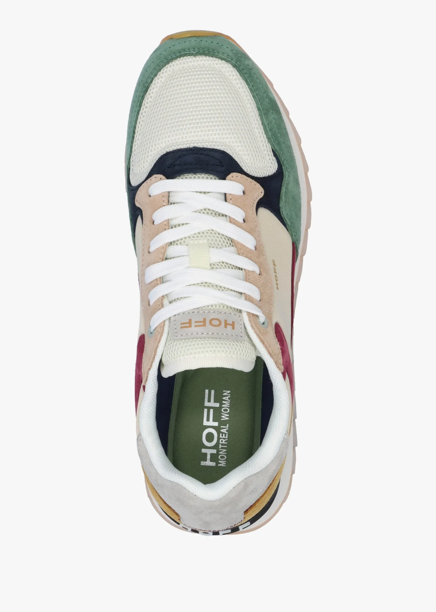 Montreal Multicoloured Suede Trainers