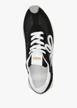 Movie Black & White Suede Runner Trainers