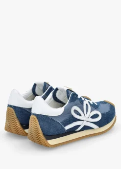 Movie Denim & Nylon Runner Trainers
