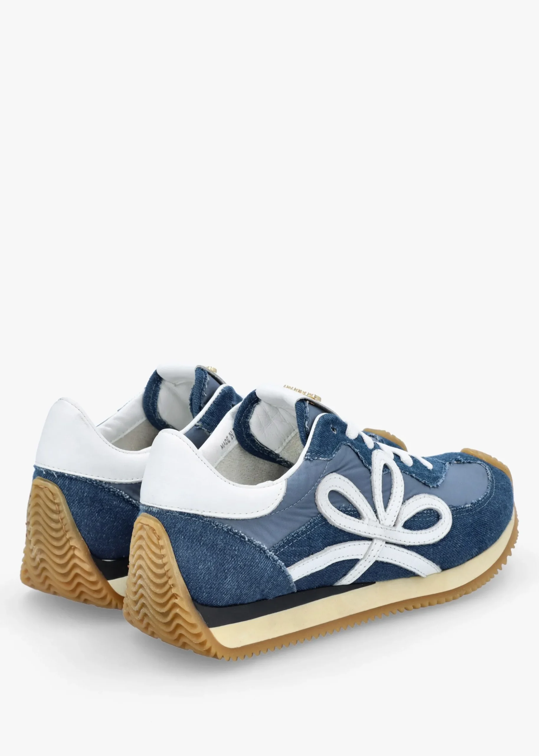 Movie Denim & Nylon Runner Trainers