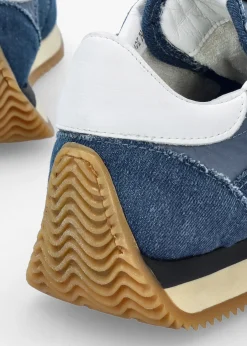 Movie Denim & Nylon Runner Trainers