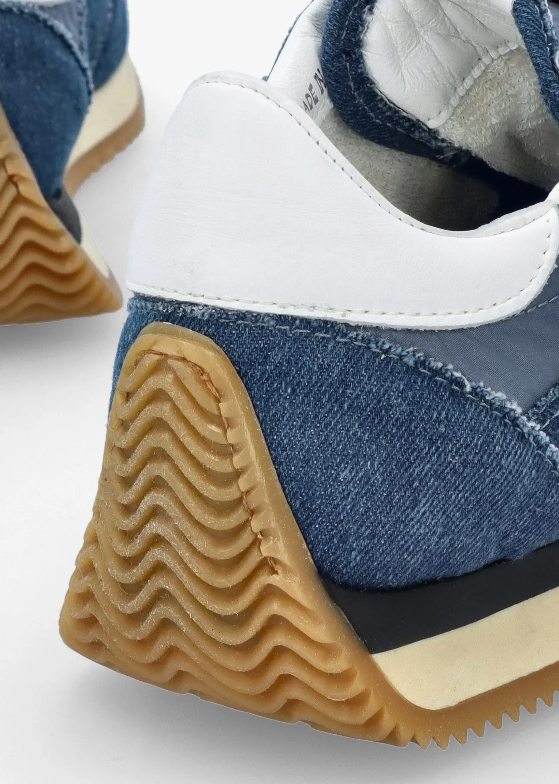 Movie Denim & Nylon Runner Trainers