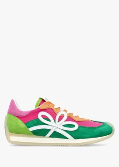 Movie Multicoloured Suede & Nylon Runner Trainers
