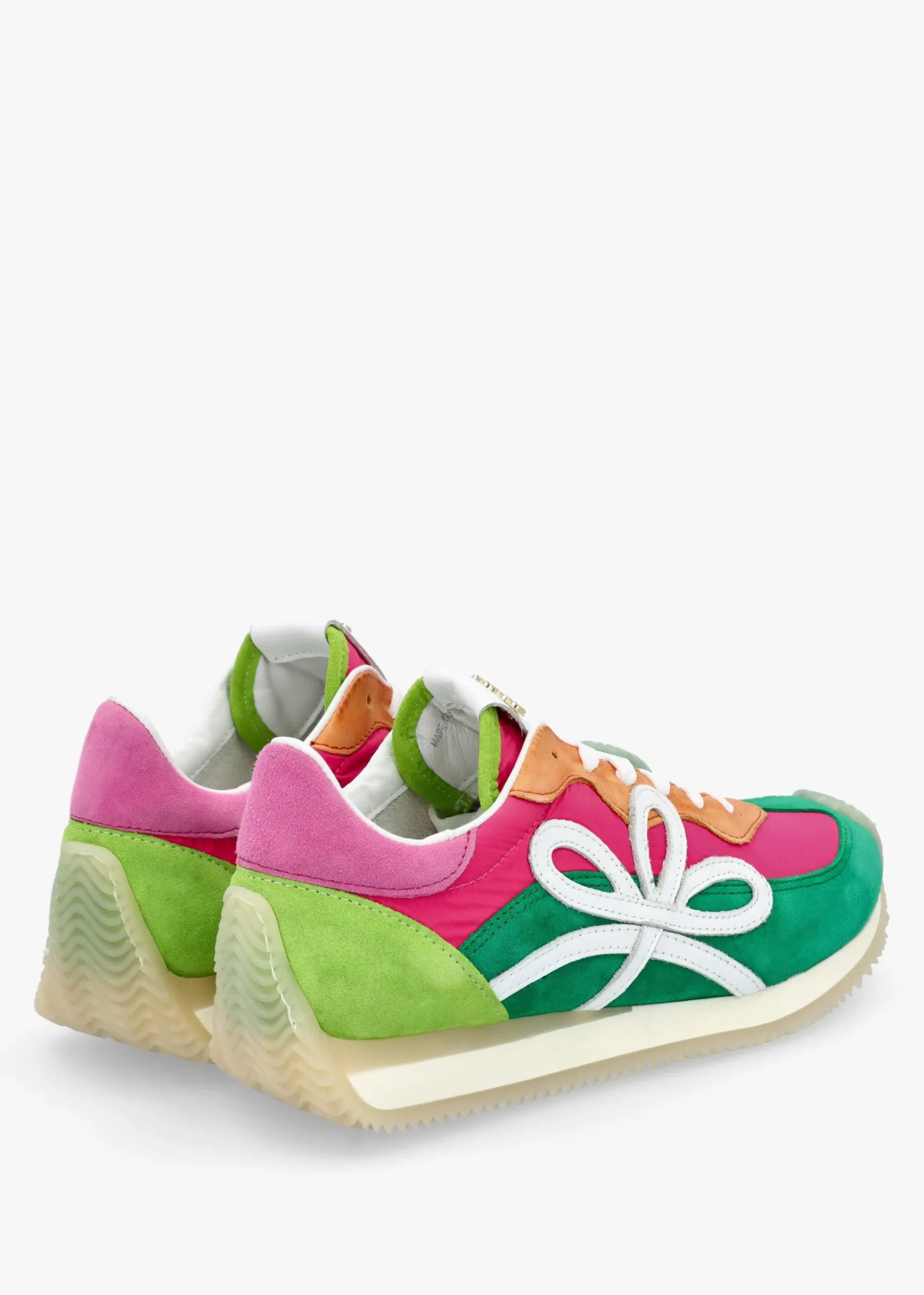 Movie Multicoloured Suede & Nylon Runner Trainers