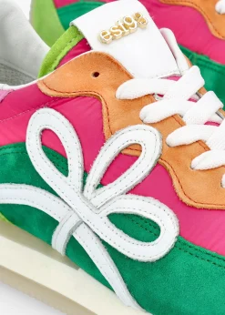 Movie Multicoloured Suede & Nylon Runner Trainers