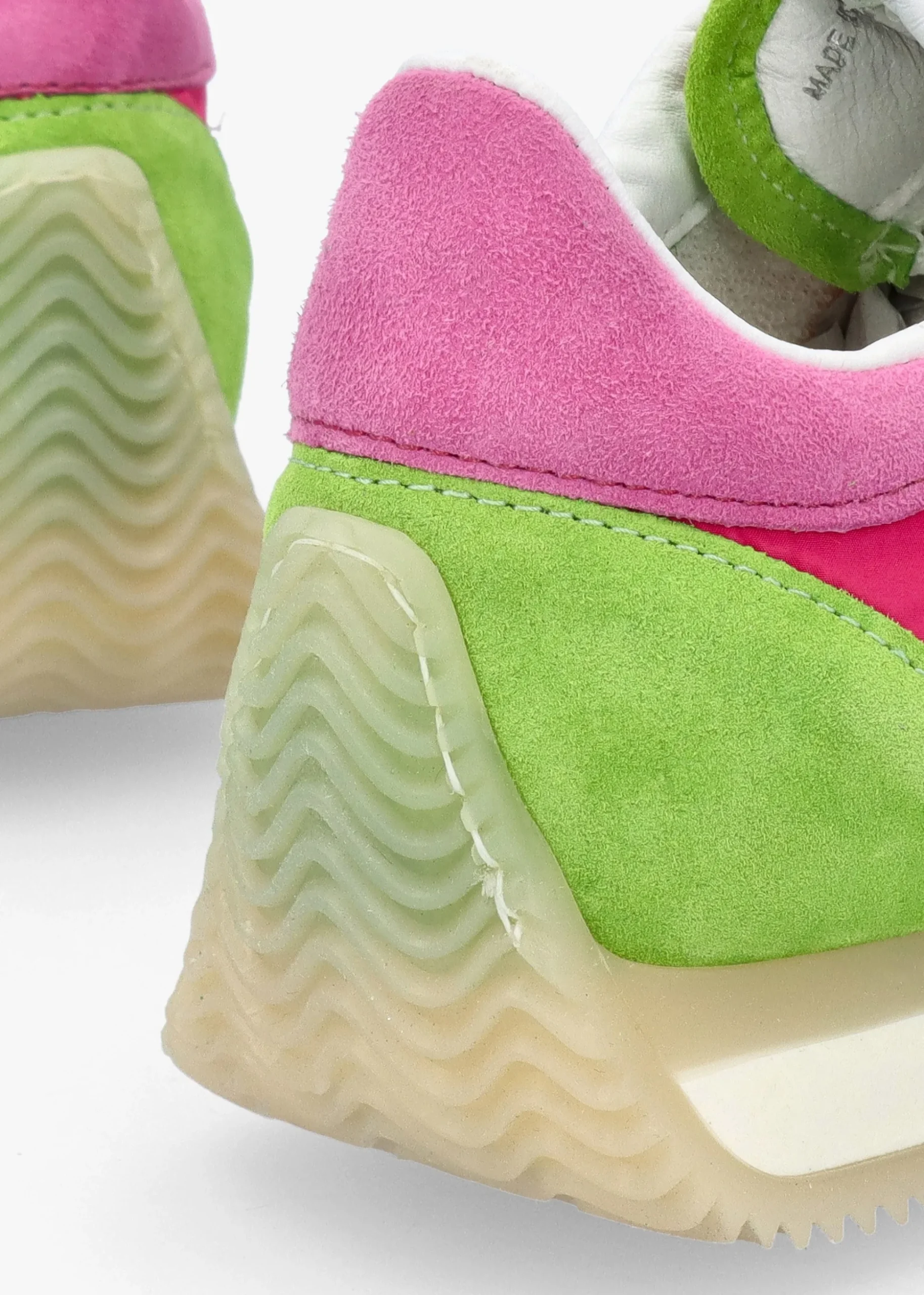 Movie Multicoloured Suede & Nylon Runner Trainers