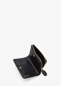 Myea Black Bi-Fold Coin Purse