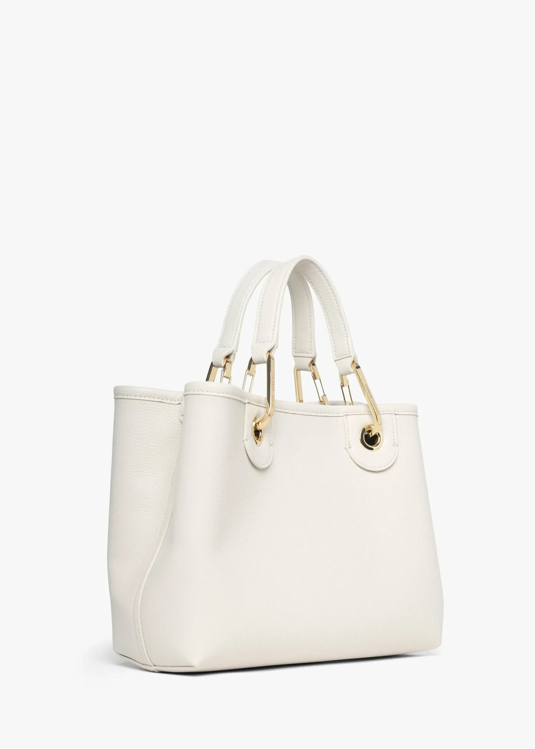 Myea Cream Shopper Bag With Pouch