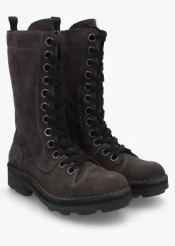 Naji Diesel Suede Calf Boots