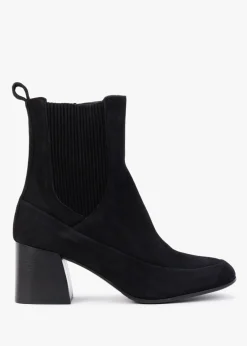 Nocky Black Suede Ankle Boots